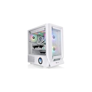 Thermaltake Ceres 350 MX Snow White táp nélküli ablakos Mid Tower számítógépház fehér