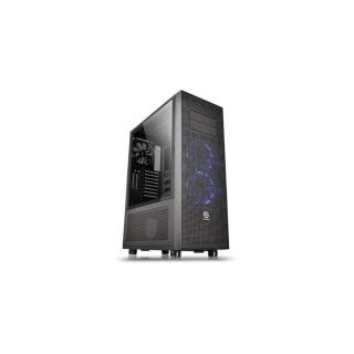 Thermaltake Core X71 Tempered Glass Edition táp nélküli ablakos Mid Tower számítógépház fekete