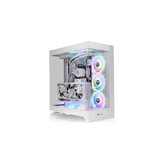 Thermaltake CTE E550 TG Snow White táp nélküli Mid Tower számítógépház fehér
