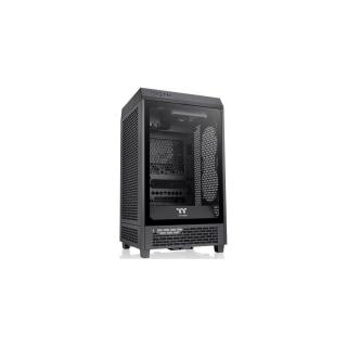 Thermaltake The Tower 200 táp nélküli ablakos MT Mini Tower számítógépház fekete
