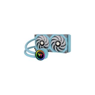 Thermaltake TOUGHLIQUID 240 ARGB processzor vízhűtő türkiz