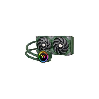 Thermaltake TOUGHLIQUID 240 ARGB processzor vízhűtő zöld