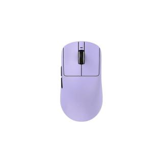 VXE R1 ProMax optikai USB / vezeték nélküli gaming egér lila