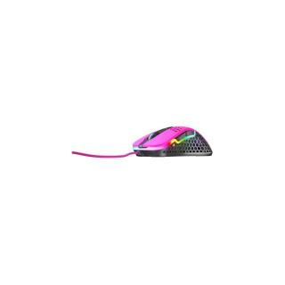 Xtrfy M4 RGB optikai USB gaming egér rózsaszín