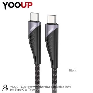 YOOUP L05 Freeway töltő adatkábel 60W Type-C-Type-C