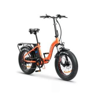 Z-Tech ZT-89-E Cameo 5.0 Fatbike Összecsukható Elektromos Kerékpár 250W 36V 10Ah Narancssárga