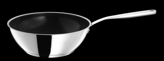 All Steel wok serpenyő, rozsdamentes acél - 1023763