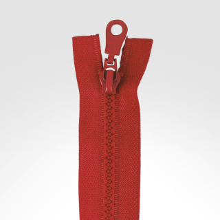 Bontható cápa cipzár, 35 cm piros