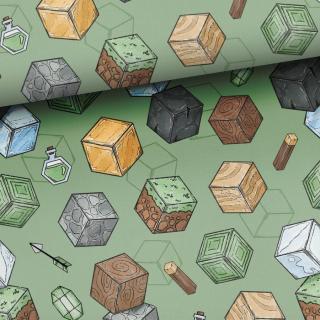 Prémium mintás futter, Minecraft világ