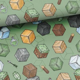 Prémium pamut jersey, Minecraft világ