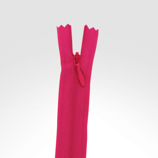 Rejtett cipzár 40 cm pink