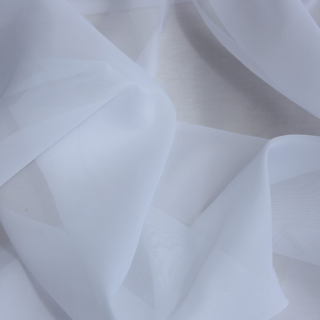 Voile függöny anyag, világoslila színben, ólomzsinórral 290 cm