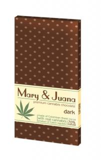 Euphoria Mary & Juana kannabiszos étcsokoládé 80g