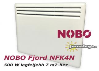 NOBO Fjord NFK4N 05   (500 W) elektromos fali fűtőpanel (új modell)