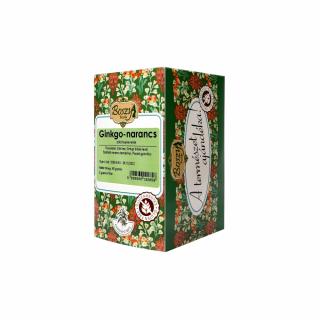 Boszy Ginko-narancs zöld tea  20x2g