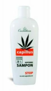 Cannaderm Capillus sampon koffeinnel HAJHULLÁS ELLEN