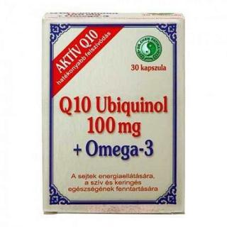 Dr.Chen Q10 Ubiquinol 100mg+Omega3 kapszula 30x