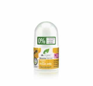 Dr. Organic Alumíniummentes golyós dezodor bioaktív méhpempővel • 50ml