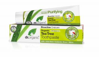 Dr. Organic Fogkrém Bio teafával • 100 ml
