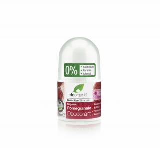Dr. Organic Golyós dezodor Bio gránátalmával • 50 ml