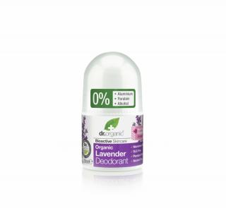 Dr. Organic Golyós dezodor Bio levendulával • 50 ml