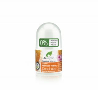 Dr. Organic Golyós dezodor Bio manuka mézzel • 50 ml