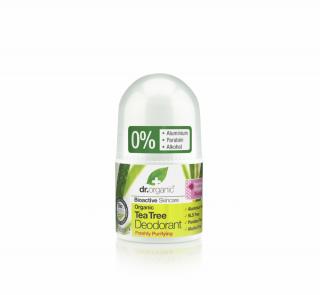 Dr. Organic Golyós dezodor Bio teafával • 50 ml