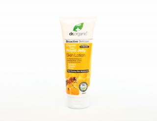 Dr. Organic Testápoló Bio méhpempővel • 200 ml