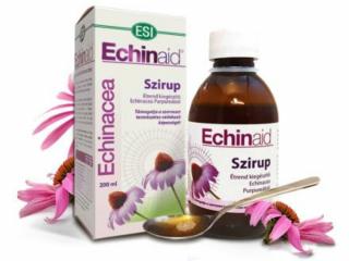 ESI® Echinaid® Immunerősítő Echinacea szirup - hozzáadott gesztenyemézzel, és balzsamos gyógynövényekkel.