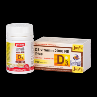 Jutavit D3 vitamin 2000NE 50mg lágykapszula 100x