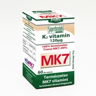 Jutavit K2 vitamin 120mg tabletta 60x