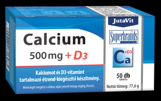 Jutavit Kalcium 500mg +D3 50x