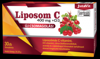 Jutavit Liposom C+D3 400mg 30x