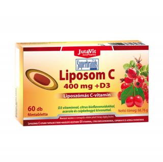 Jutavit Liposom C +D3 400mg 60db 60x