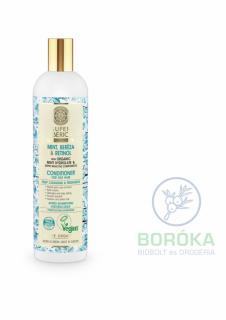 Natura Siberica Mélytisztító frissítő hajkondicionáló zsíros hajra • 400 ml