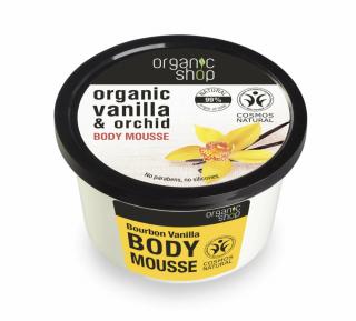 Organic Shop Testápoló mousse "Bourbon vanília"