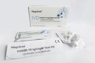 Singclean COVID-19 IgG/IgM Antitest GYORSTESZT