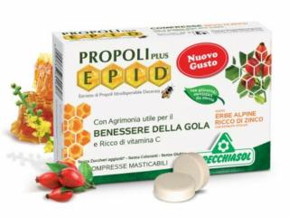 Specchiasol® Cukormentes Propolisz szopogatós tabletta cinkkel dúsítva, alpesi gyógynövénnyel - EPID® szabadalom