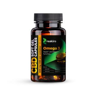 Omega 3 CBD Kapszula 600 mg 60 db