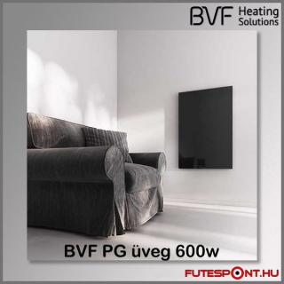 BVF PG 600W üveg infrapanel - fekete