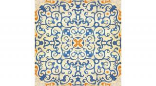 Spanish Tile design tapéta klasszikus