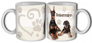 Dobermann bögre