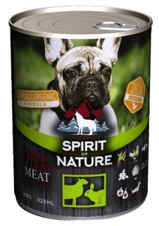 Spirit of Nature Hypoallergenic DOG (Lamb&amp;hare/Bárány-mezei nyúl) 415g