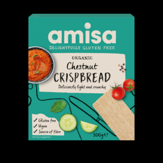 Amisa bio gesztenyés kréker 100g