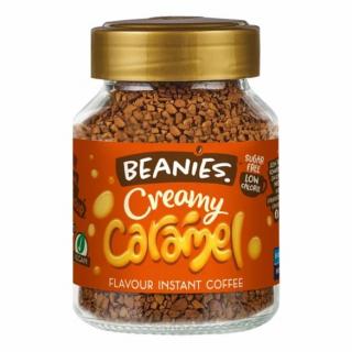 Beanies Creamy Caramel - krémes karamella instant kávé 50g