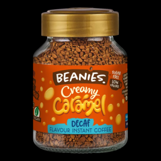 Beanies Creamy Caramell - krémes karamella koffeinmentes instant kávé 50g