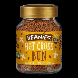 Beanies Hot Cross Bun - mazsolás süti instant kávé 50g