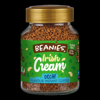Beanies Irish Cream - ír krémlikőr koffeinmentes instant kávé 50g