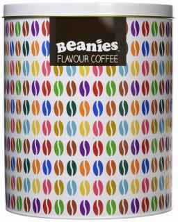 Beanies ízesített instant kávé válogatás - fémdobozban 100db 200g