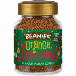 Beanies Orange and Cranberry - narancsos vörösáfonyás instant kávé 50g
